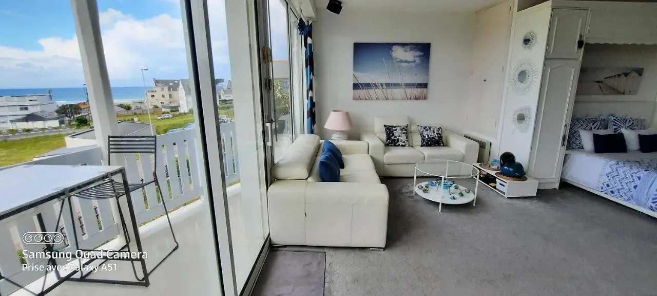 Appartement Grand loft de 60m2 très lumineux très belle vue sur mer Erquy